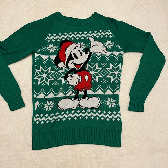 Disney Sweaters - Women’s Disney Mickey Christmas Sweater, M